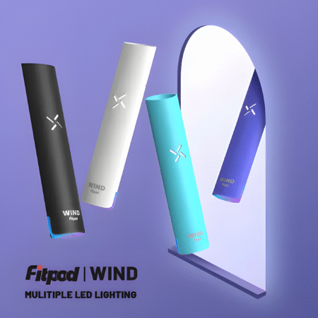 FITPOD-WIND 氣流桿-一代通用電子煙主機-四檔調節-支援快充
