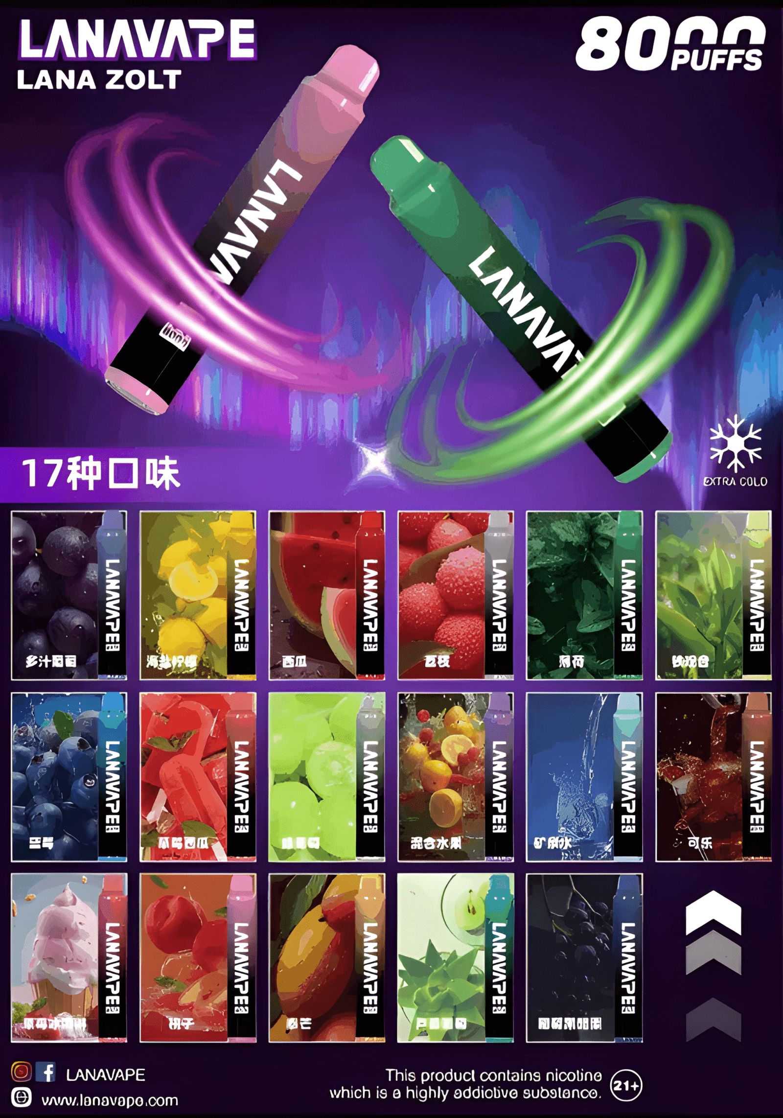 lana8000口拋棄式電子煙 (3)