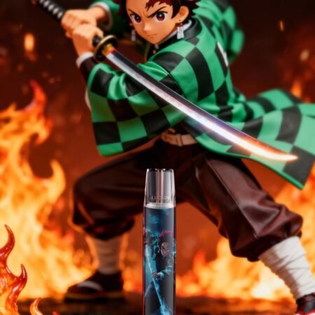 LUCKIN幸運電子煙主機-一代通用-蠟筆小新/哪吒/史迪奇/叮噹貓/hellokitty/labubu/海綿寶寶/鬼滅之刃聯名款-兩檔調節